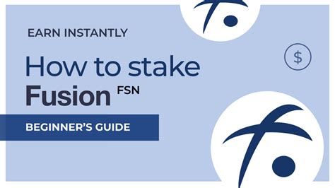 fusion staking|Fusion Stake Guide .